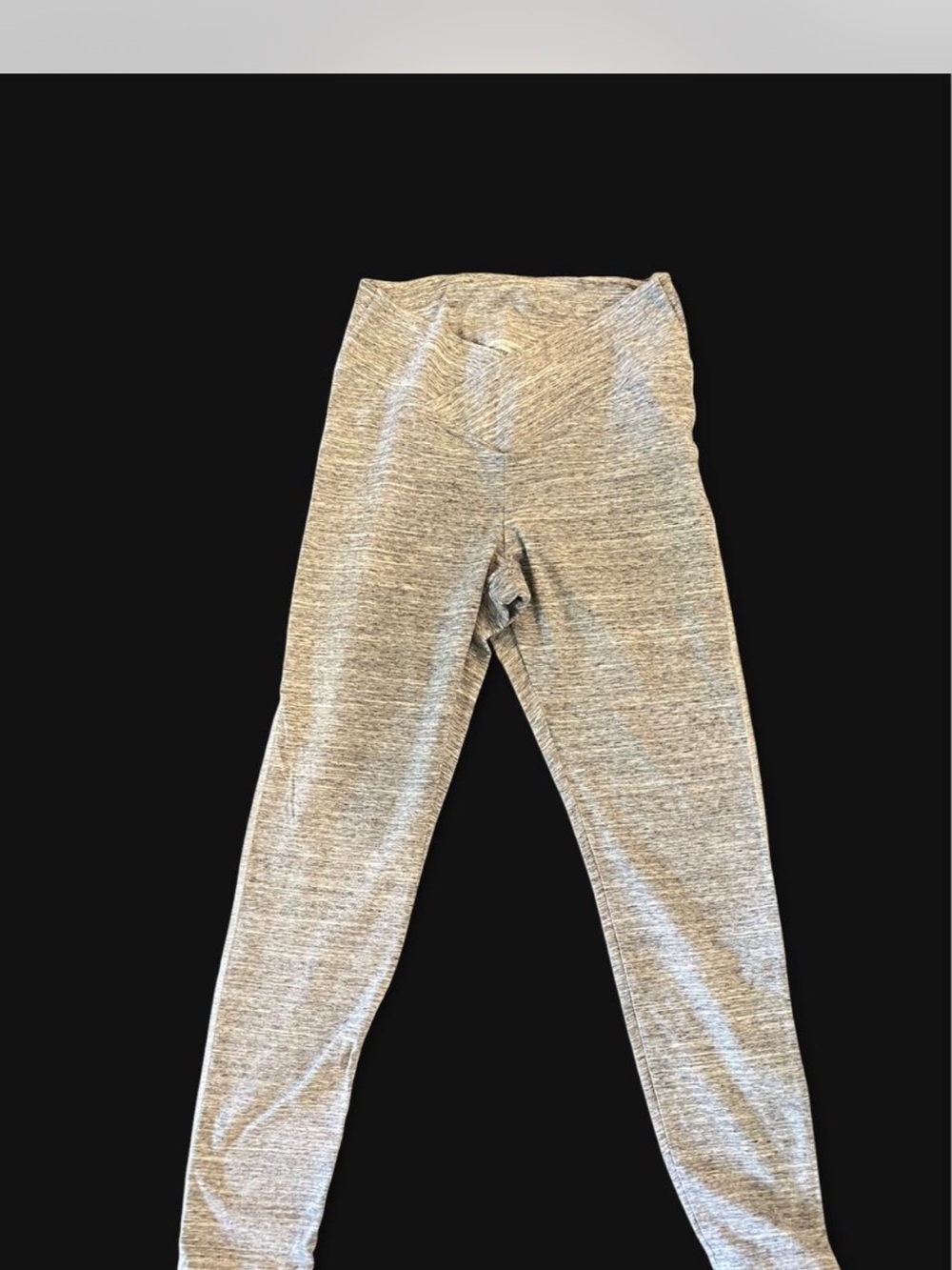 PINK Victoria's Secret Heathered Gray Full-Length Leggings